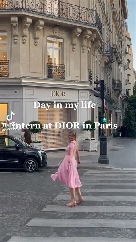 intern at dior